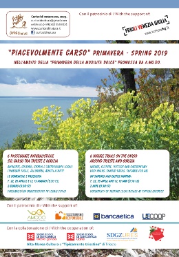 brochure Piacevolmente Carso spring 2019