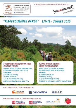 brochure Piacevolmente Carso Summer 2020