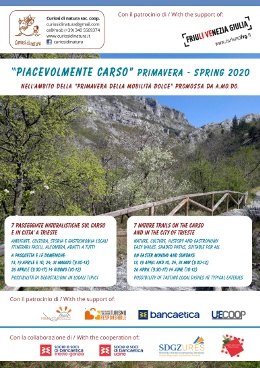 brochure Piacevolmente Carso spring 2020 - May & June